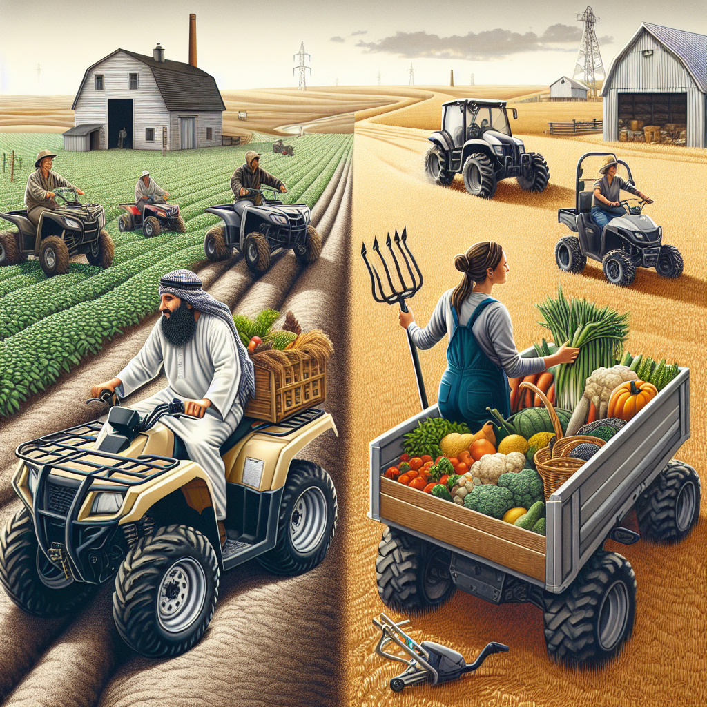 Why UTVs Are Replacing Traditional ATVs for Farmers